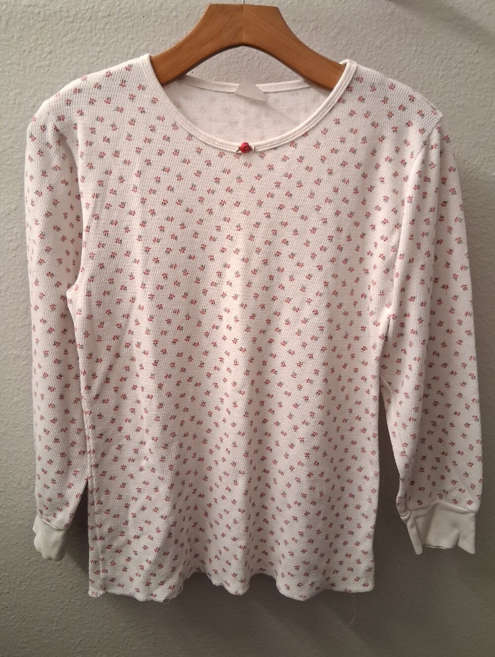 Vintage Floral Long Sleeve Top Medium